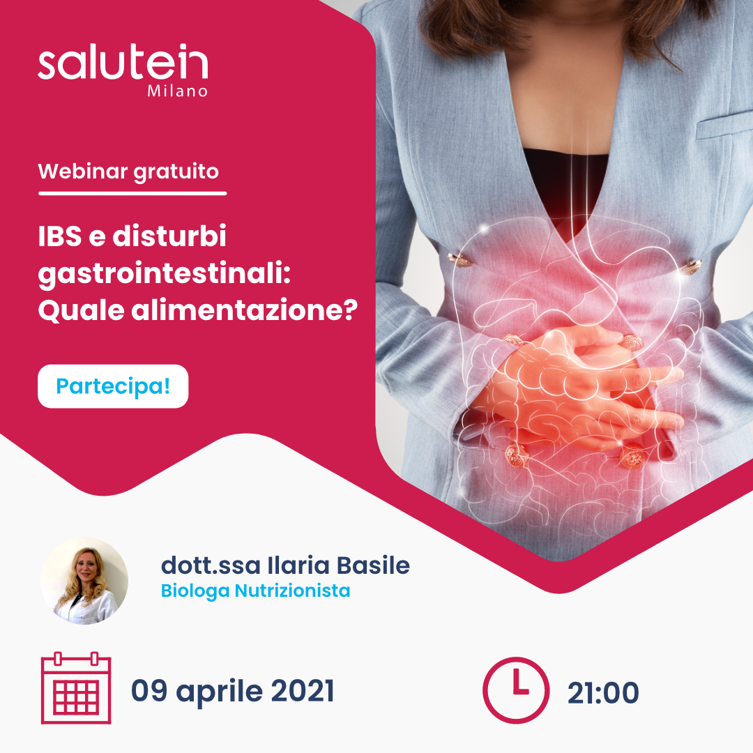 IBS e problemi gastrointestinali, quale nutrizione? – Webinar gratuito